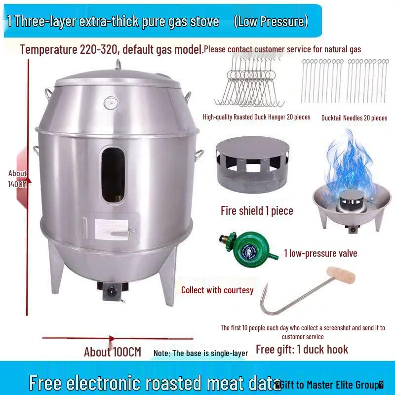 Commercial & Home Stainless Steel Roast Duck & Poultry Oven
