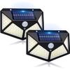Wall Light - Stillcool® - 2Pcs - 100 LED Solar Lamp - Motion Sensor - Waterproof IP65