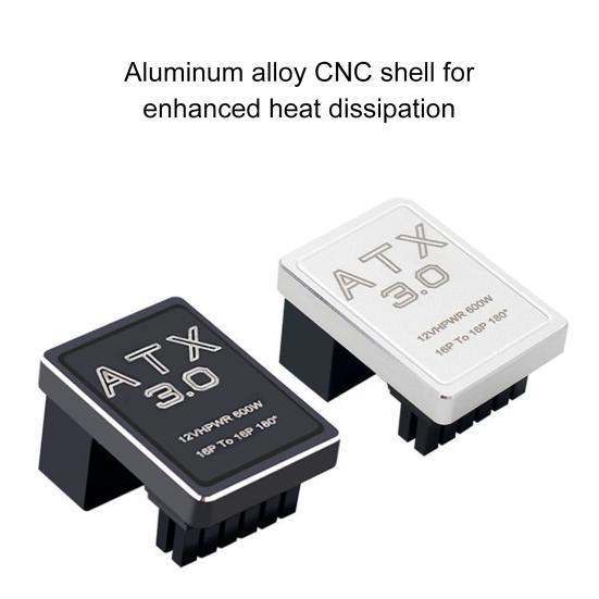 600 Вт 4070ti 12+4P ATX3.0 Блок питания 12PCIE5.0 12VHPWR между мужчинами и женщинами 180 градусов 16P