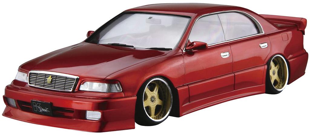 Aoshima Bunka Kyozai The Tuned Car Series Toyota UZS141 Majesta 1991 Plastic Model 1/24 No.31 K-BREAK