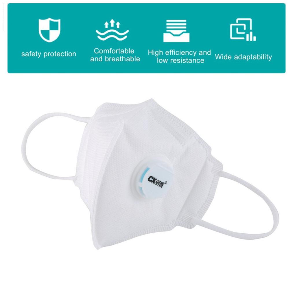 Детская защитная пылезащитная маска для детей из нетканого материала одноразовая маска для лица с односторонним клапаном тип 2 розовый