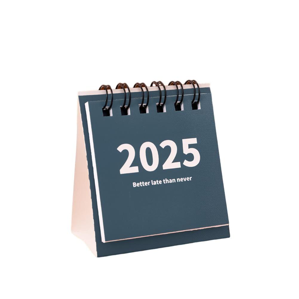 1PCS Мини Настольный Календарь 2024-2025, Август 2024 По Декабрь 2025 Маленький Настольный Календарь, Творческий Мини Ежедневный Календарь Расписания