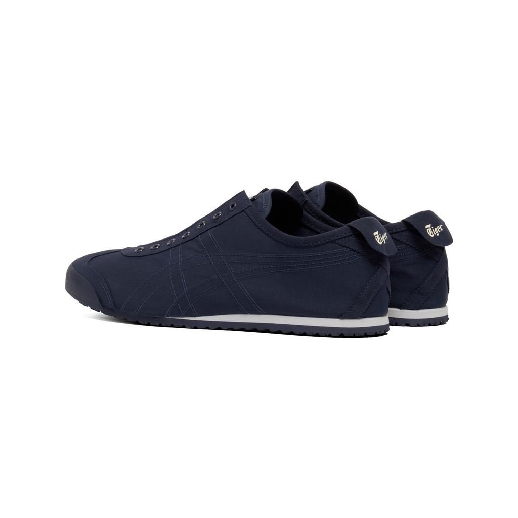 ONITSUKA TIGER Mexico 66 Slip-On Тканевые Модные Классические Удобные Низкие Повседневные Кроссовки Унисекс Темно-Синий 1183B603-404