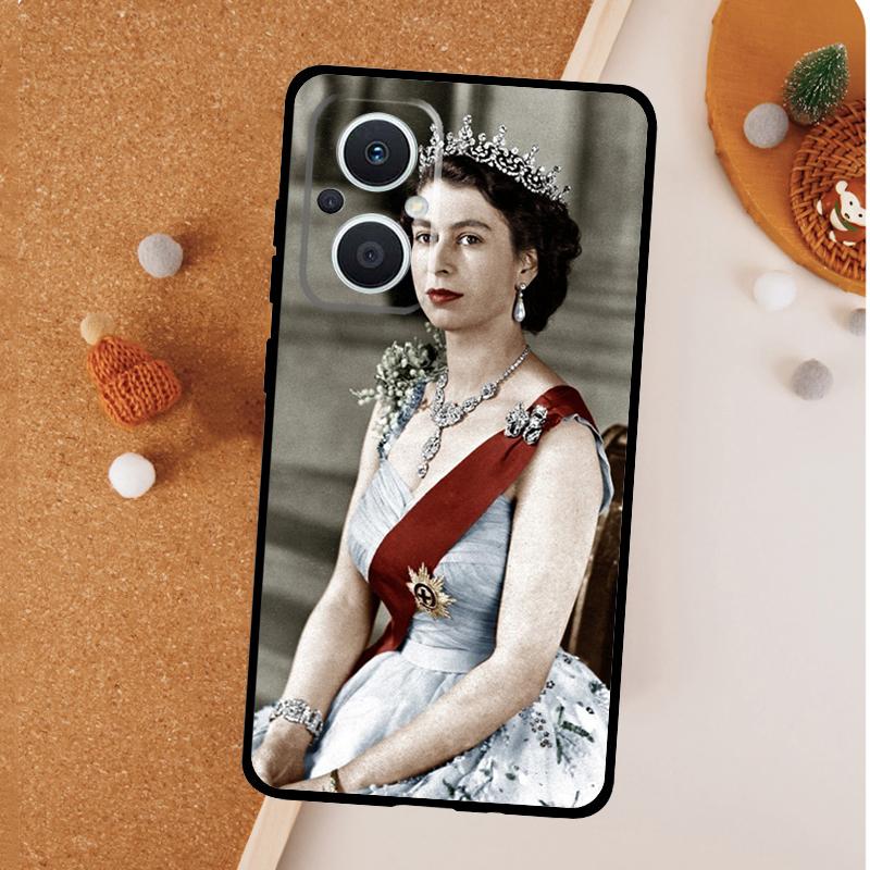 Queen Elizabeth II Case For OPPO Reno 8T 7 8 10 11 12 13 Pro 13F 12F 11F OPPO Find X8 Pro X6 X3 X5 Lite Cover