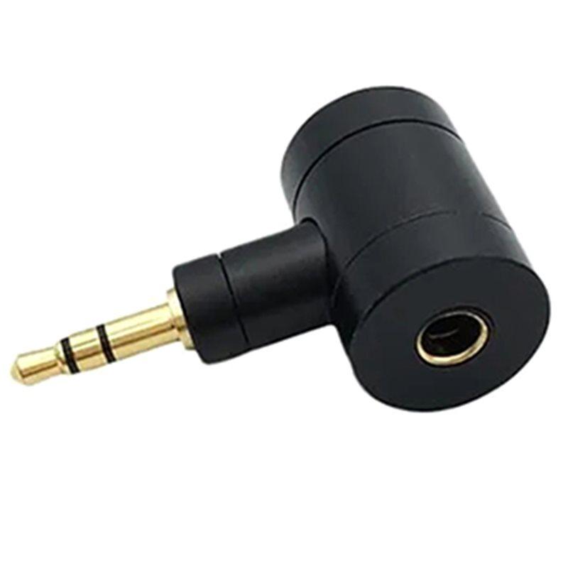 HIFI Угловой сбалансированный адаптер для наушников 4,4 мм для SONY, Музыкальных плееров - DIY Дизайн, 4,4 мм гнездо на 2,5 мм 4-контактный / 3,5 мм 3-контактный штекер