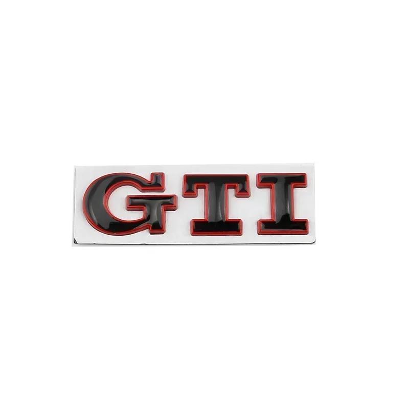 2026 New For VW VOLKSWAGEN for Volkswagen VW Metal GTI Logo Car Rear Trunk Emblem Side Sticker Golf 4 5 6 7 8 Polo Jetta Tiguan