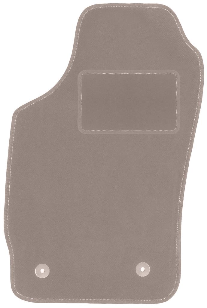 Beige driver's mat for: Peugeot 309 liftback (1985-1993)