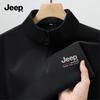 Men's Heavyweight Half-Zip Stand-Collar Pullover Sweatshirt