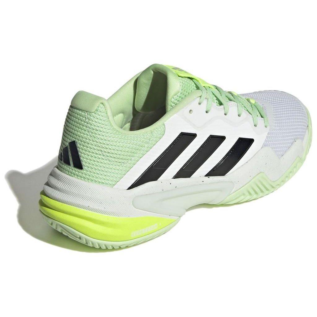 adidas Мужские кроссовки Barricade 13 White Semi Green Spark Cloud-White Core-Black IG3114
