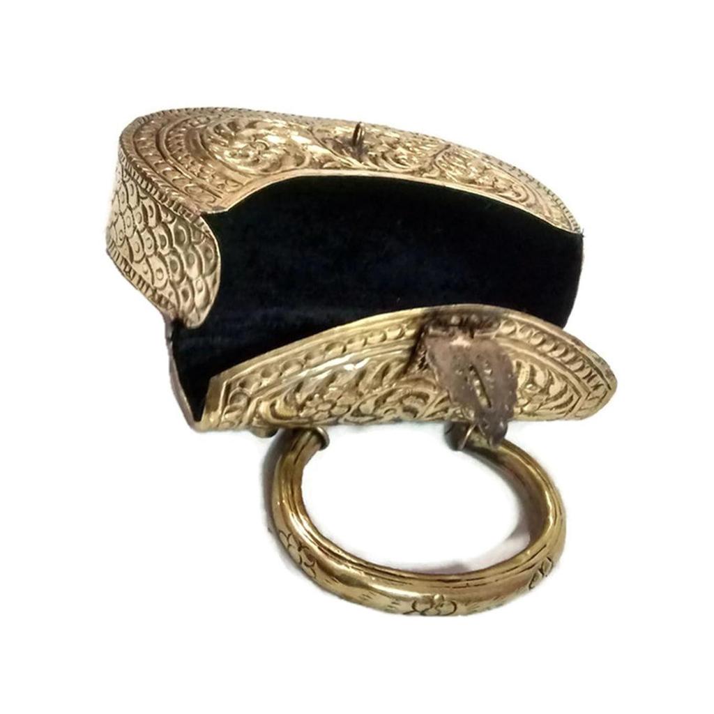 Женский винтажный клатч ручной работы из латуни, с ручной резьбой по металлу, для вечеринки