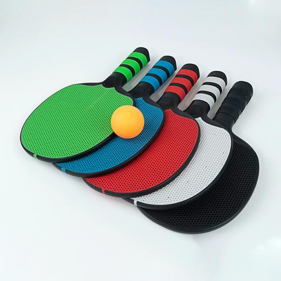Ракетки для пинг-понга, силиконовые, тренировочная ракетка для пинг-понга с эргономичным дизайном
