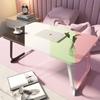 L STYLE Folding Mini Perfect for Single Low Folding Small Bedside Low Fully Suitable for Sofa Table, Desk, Table, Living, Desk, Multifunctional,