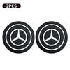 1/2Pcs Car Auto Water Cup Slot Non-Slip Mat Water Cup Bottle Holder Mat For Mercedes benz A B R G Class GLK GLA w204 W251 W463 NOQRS1