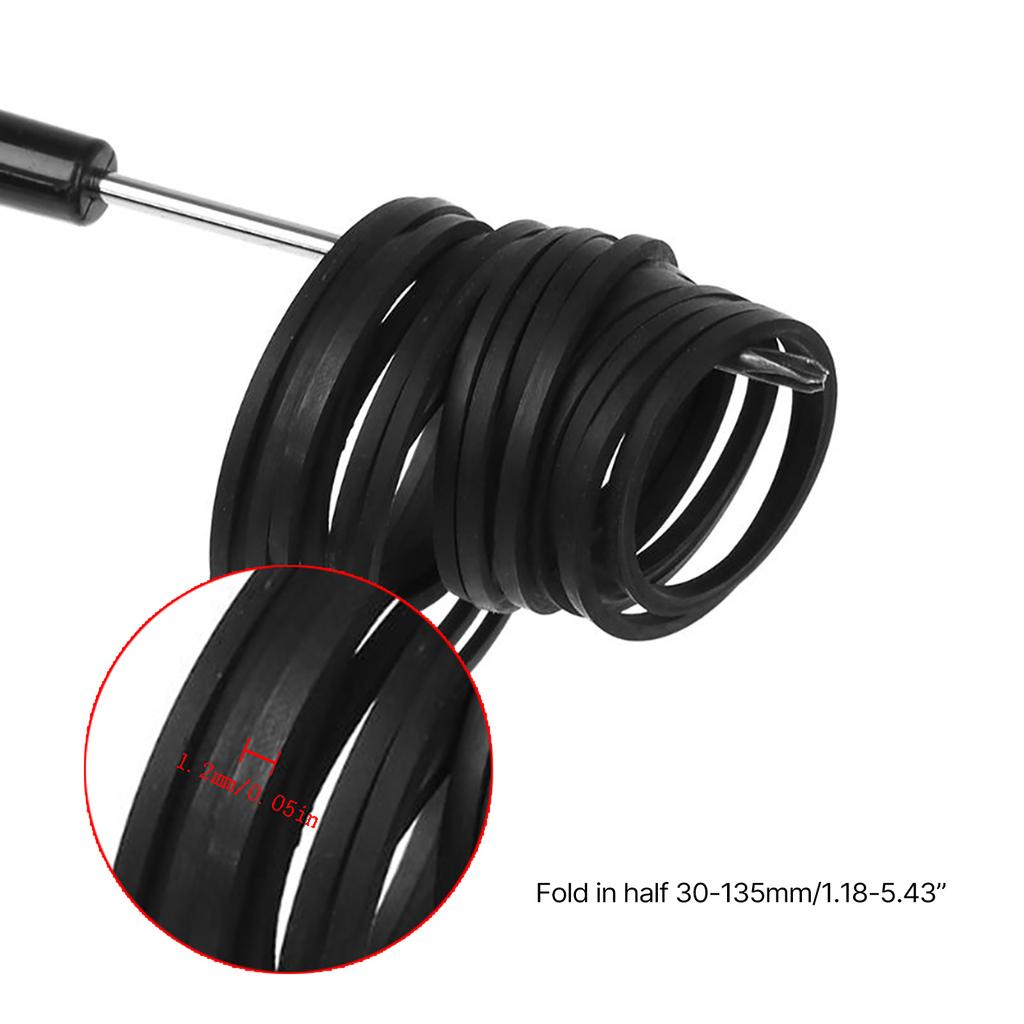 50 шт. Универсальный резиновый приводной ремень 30-135 мм Разносторонние приводные ремни из смешанной резины для магнитофонов и плееров 50 штук