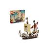 LEGO One Piece Пиратский корабль Гоинг Мерри - Луффи (Соломенная шляпа), Кухня Санджи, Апельсиновая роща Нами, Разыскивается - Игрушка - Подарок на день рождения - Здание
