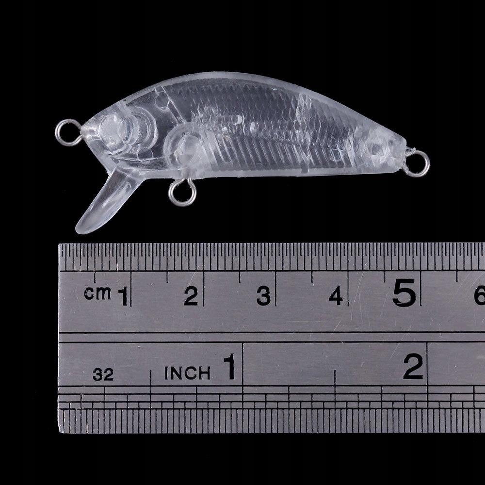 Body Wobbler Pike Zander Perch Do It Yourself For Painting 5Cm 3.6G