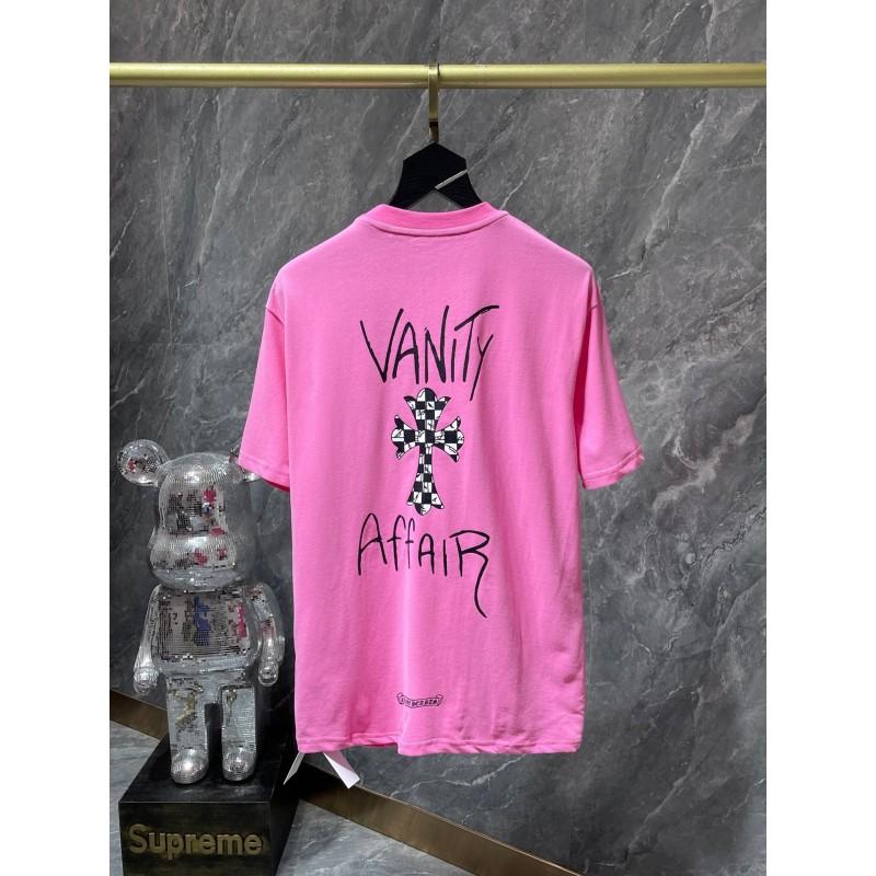 Unisex Loose Fit Cotton T-Shirt With Sanskrit Cross Sword Print Streetwear Tee