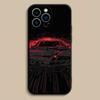 K-Knight Rider K-KITT Car For iPhone 17,16,15,14,13,12,11,Pro,Max,Plus,E,SE4,Air,Mini Black Soft Cover Phone Case