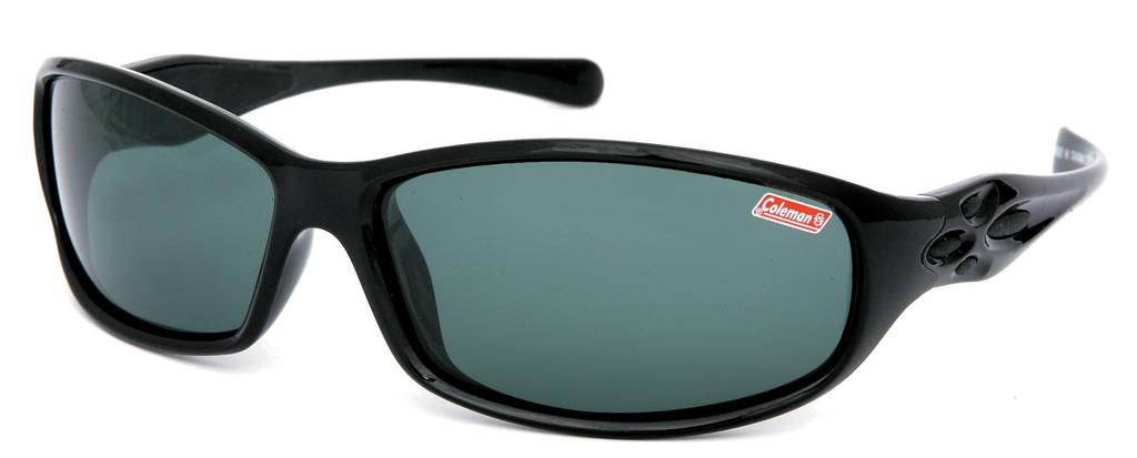 COLEMAN Polarized Black CO3033-3 Sunglasses,