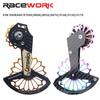 Велосипедный переключатель RACEWORK, керамические шкивы для группового набора, задний переключатель шоссейного велосипеда, жокей-колесо R7000 R8000, красочные