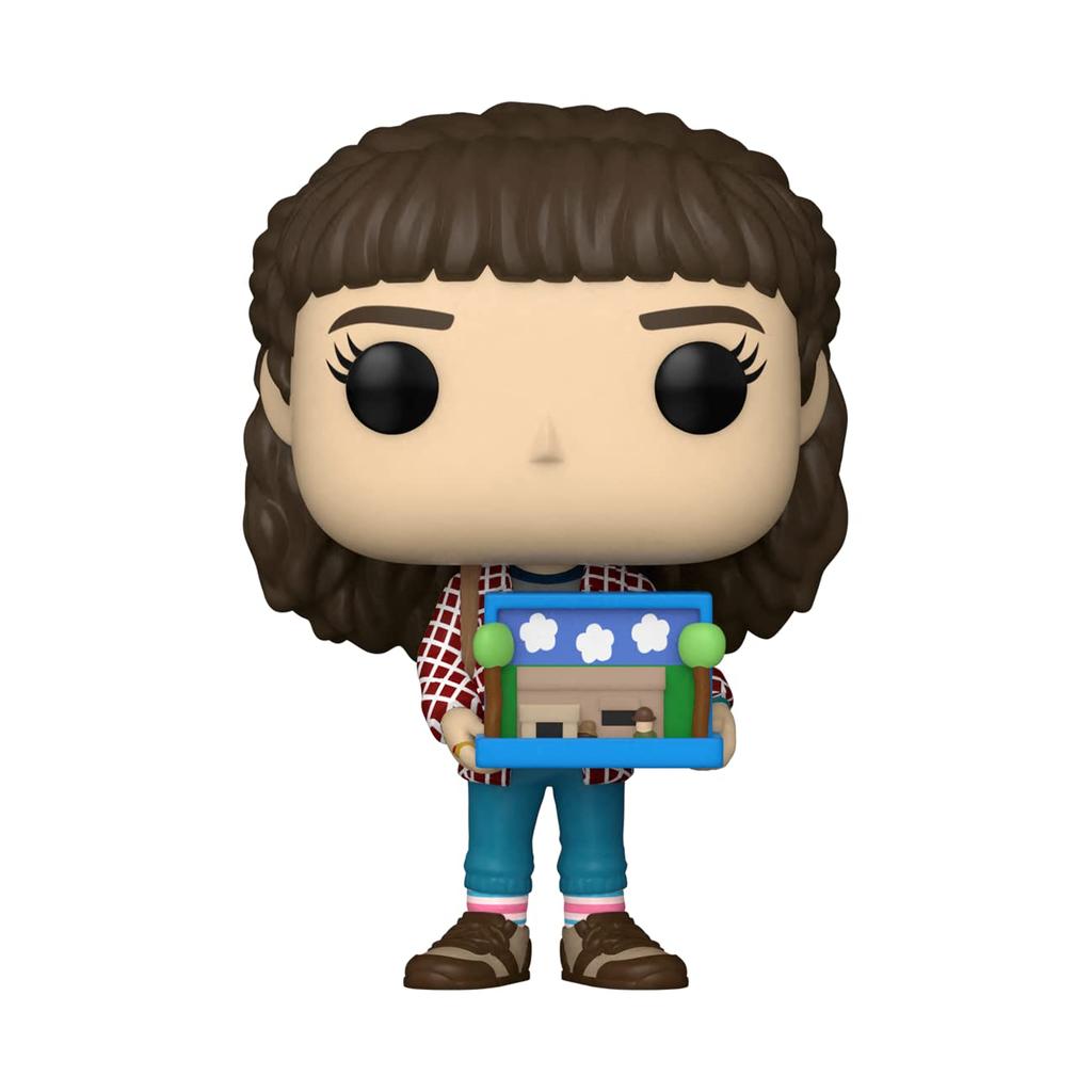 Funko Очень странные дела Один Коллекционная виниловая фигурка для демонстрации Идея подарка Официальный мерч Игрушки для детей Взрослые Поклонники ТВ Модельная фигурка Для