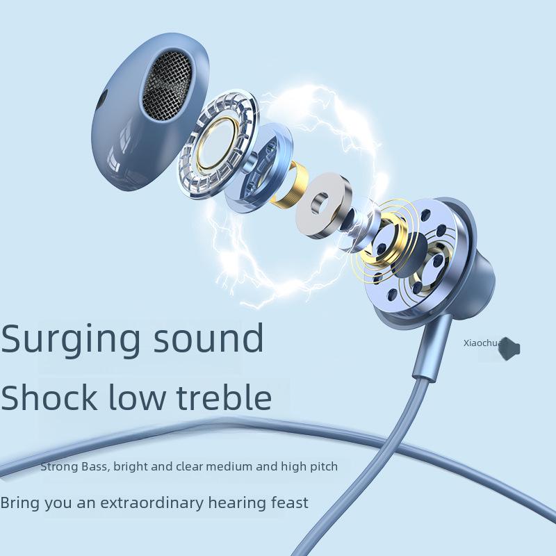 Проводная игровая гарнитура Type-C с микрофоном и мощными басами