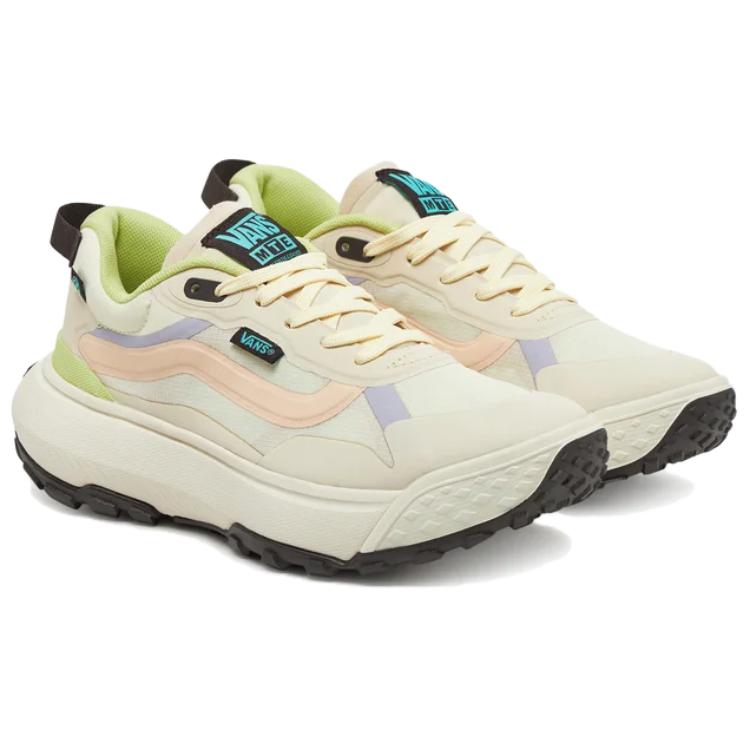 Vans Mte Crosspath Comfortable Versatile Shock Absorbing Durable Low Top Running Shoes Women Sneaker Beige VN000CVUKKK1