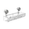 Washstand Cosmetics Storage Rack Acryli Shower Storage Rack Bathroom Shelf No Drill Organizer Wall Mounted Toilet Shampoo Holder