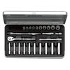 Kyoto Machinery Tools Socket Wrench Set TB2X20 Drive 25 Points 1 Set (KTC) Angle 6.3mm