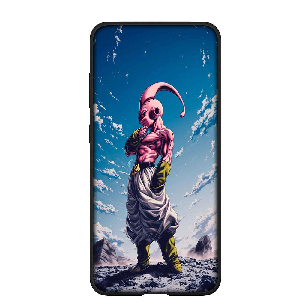 Case for Samsung Galaxy S25 S23 S24 Ultra FE Plus A05 A06 A15 A16 A36 A37 A35 A54 A55 A56 A57 A25 A26 A53 Majin Buu Silicone Dragon Gokus Ball Cover