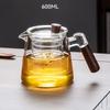 Кофейник GIANXI, семейный стеклянный чайник, набор, прозрачная стеклянная чашка, маленькая чашка кунг-фу, стеклянный чайный сервиз из пирекса, цветочный чайник