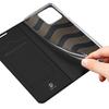 Dux Ducis Skin Pro Kabura Etui Pokrowiec Z Klapką Realme Narzo 50A Czarny