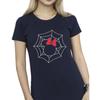 Disney Womens/Ladies Minnie Mouse Spider Web Cotton T-Shirt