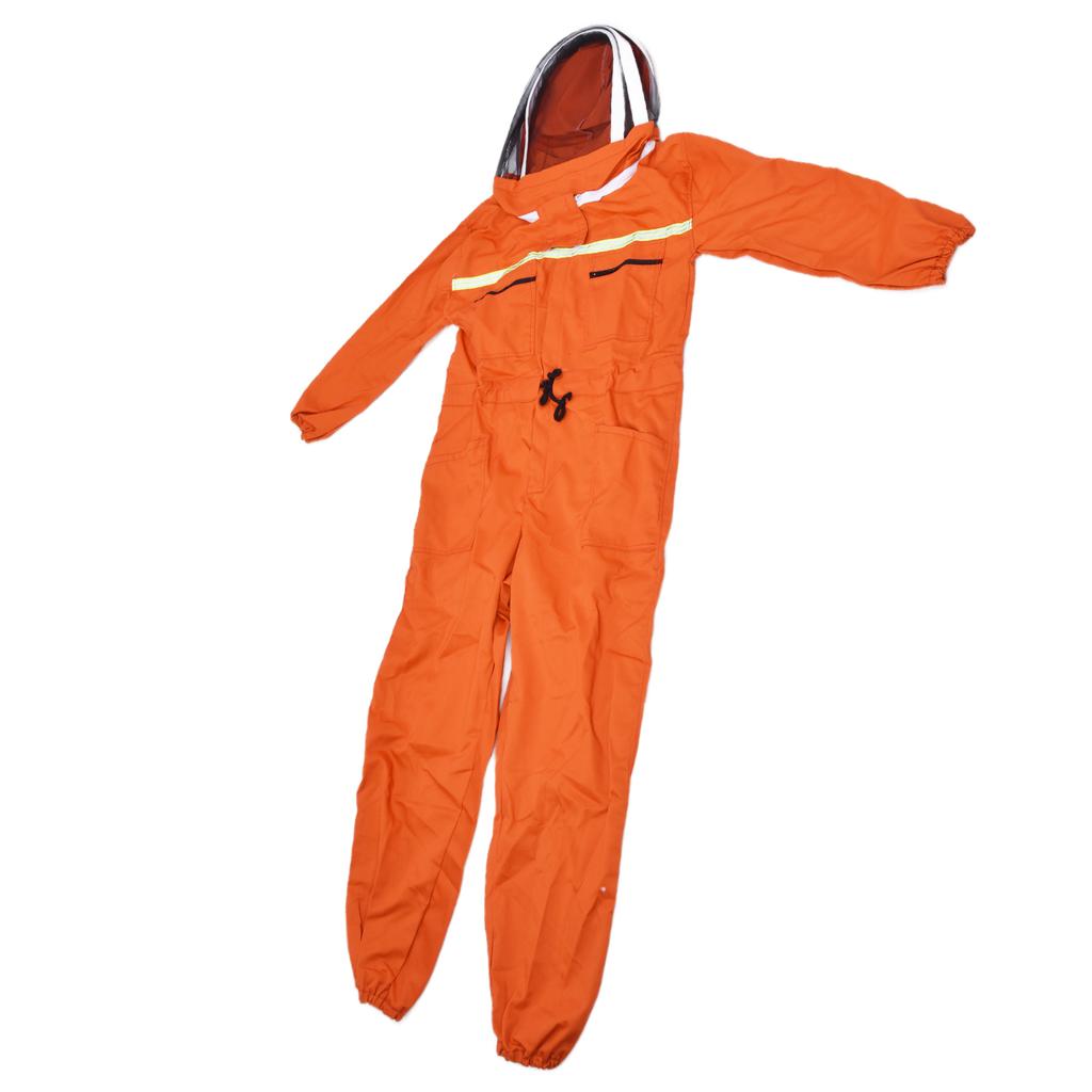 Одежда для защиты от пчел с двойной молнией, защитный костюм для пчеловодства