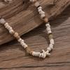 Beach Surfer Starfish Choker Wood Beads Male Clavicle Chain Coconut-husk Necklace  Street Jewelry