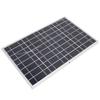 Solar Panel with 40A Controller Polysilicon 30W Dual USB Charging High Conversion Efficiency for RV Car Ships Airplanes