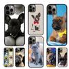Причудливый чехол для телефона с французским бульдогом Для для iPhone 17 Air 16 15 14 11 12 13 Pro MAX Plus coque Чехол Оболочка