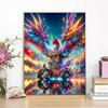 Phoenix 5DDIY Алмазная картина Пейзаж с животными Картина Полный квадрат/круглый ювелирный крест Вышитая мозаика Украшение для дома
