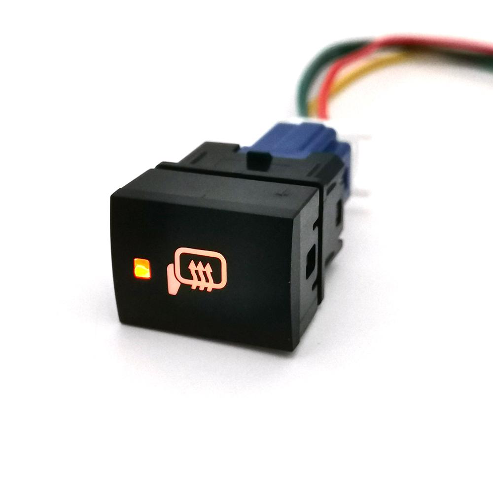 DC12V Car LED Front Fog Light Power Button Switch with Wire For Nissan KICKS SYLPHY 2019-2021 For Mitsubishi Outlander 2023