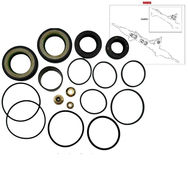 A81P-Car Power Steering Gear Gasket Rack& Pinion Repair Kit 04445-35190 For Toyota Land Cruiser Prado 120 4Runner Lexus GX470 05