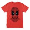 Deadpool Unisex Adult Tattoo T-Shirt