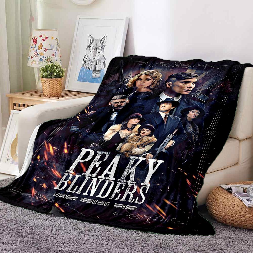 Peaky Blinders Flannel Blanket Throw Blanket Soft Warm Sofa Bed Camping home Decor Unique Christmas Gift C9261813