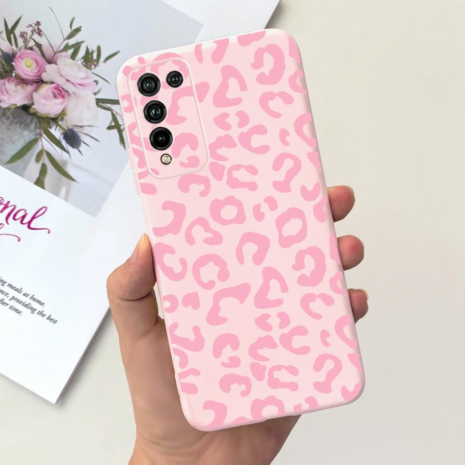 For Honor 10X Lite Phone Case Honor 10Xlite DNN-LX9 Fashion Moon Design Soft Silicon Shockproof Protective Cover Bumper