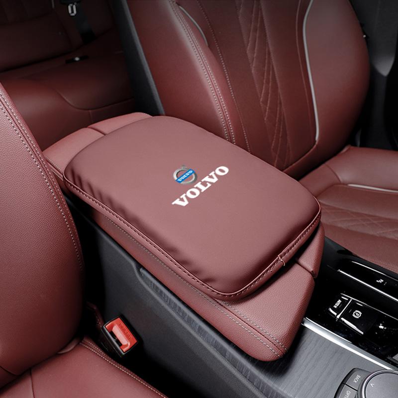 Car Armrest Mat Center Console Arm Rest Protection Cushion For Volvo V60 V40 XC90 S60 C30 XC60 V50 V70 Car Supplies Armrest Pad