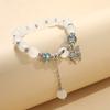 Butterfly Bracelet for Women , Ins Style Minimalist Design Temperament Fashion Jewelry , Alloy Cuff , Nice Gift
