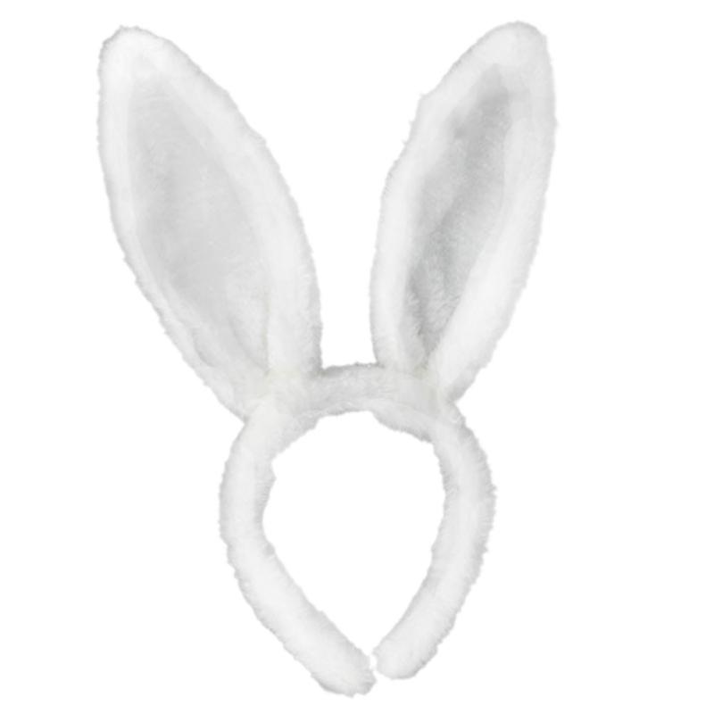 Easter Festival Fluff Rabbit Ears Dress Up Prop Funny Party Hats Bunny Ears