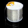 A Roll of 100 Meter Clear Stretch Elastic Beading Cord String Thread 0-8mm Spool