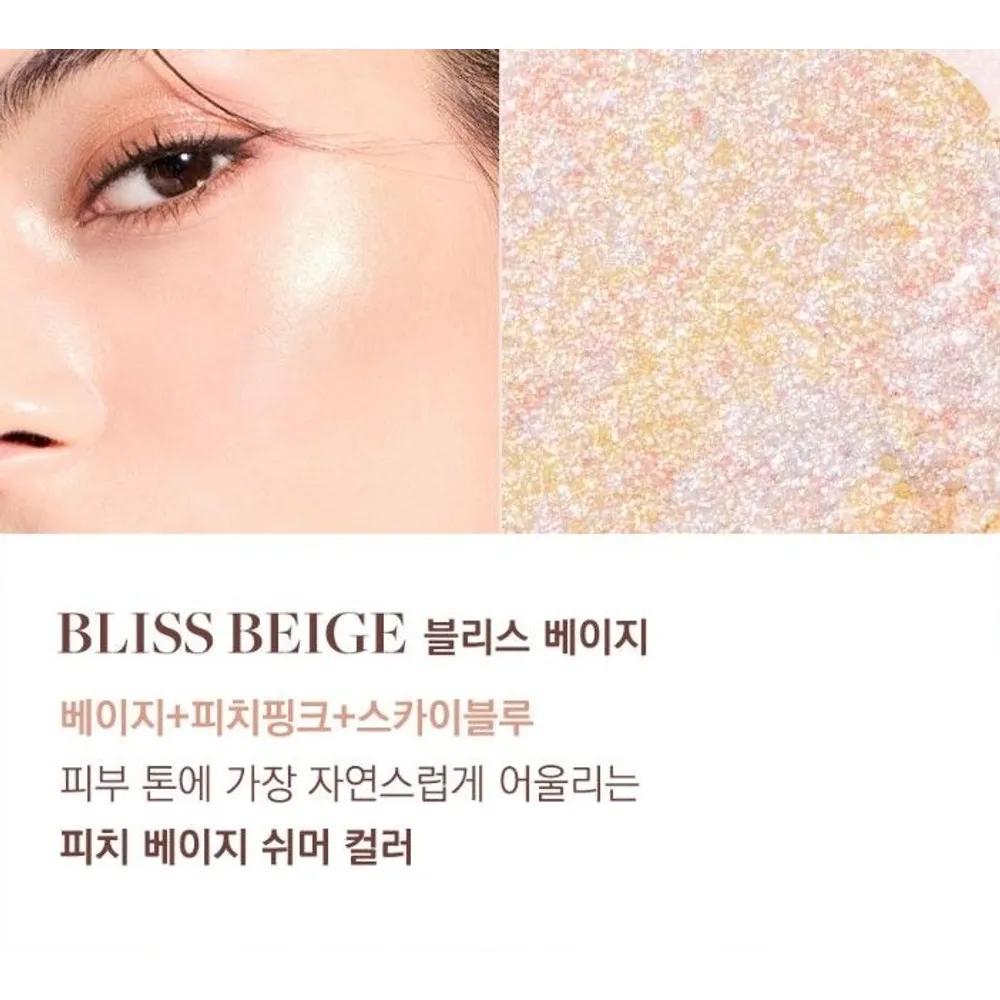 Dear dahlia Сияющий хайлайтер для кожи Bliss Beige