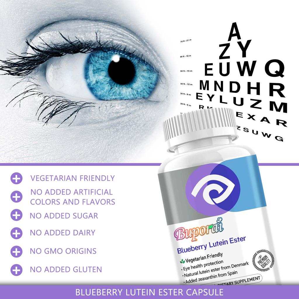 Buporai - Blueberry Lutein Ester Capsules - Eye Health