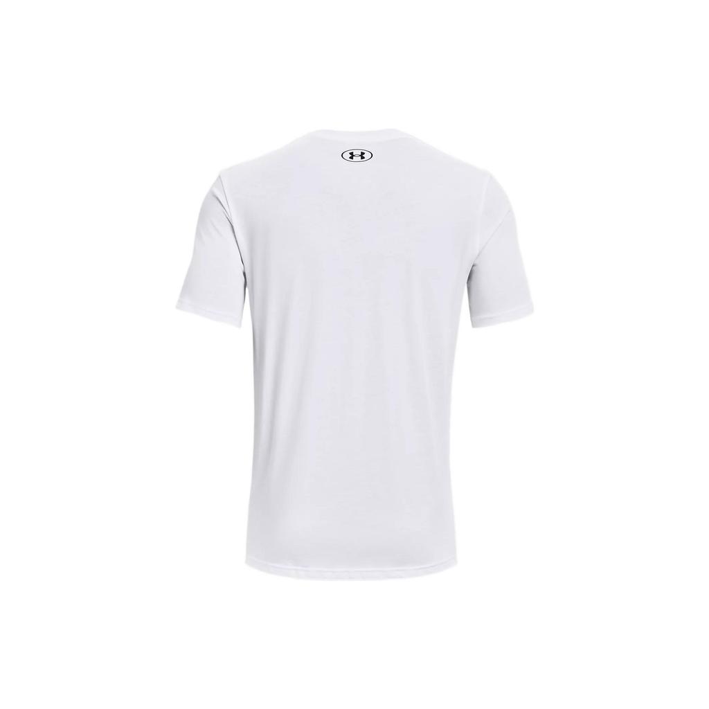 Under Armour Футболка Ua Boxed Sportstyle с логотипом и принтом, с круглым вырезом и коротким рукавом, мужская, белая 1329581-103